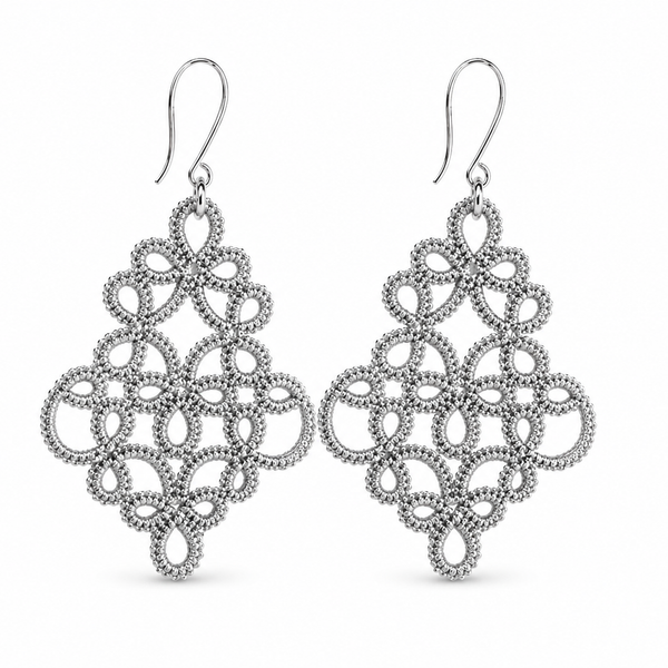 Aros Jazmín - Plata