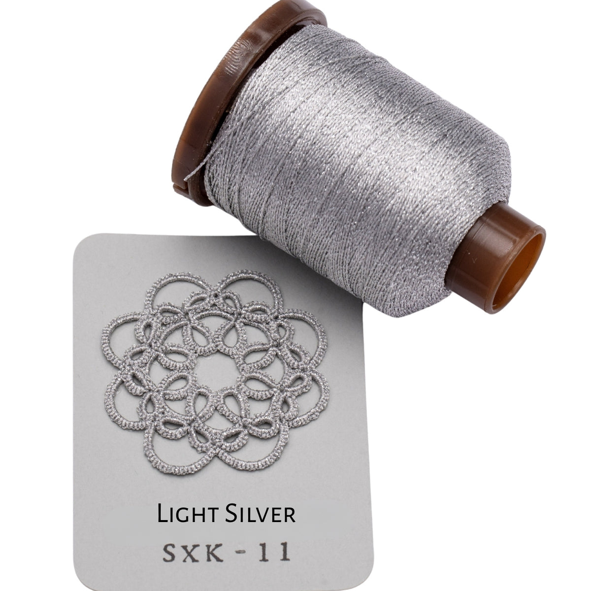 Hilo para Frivolité Light Silver (SXK-11)