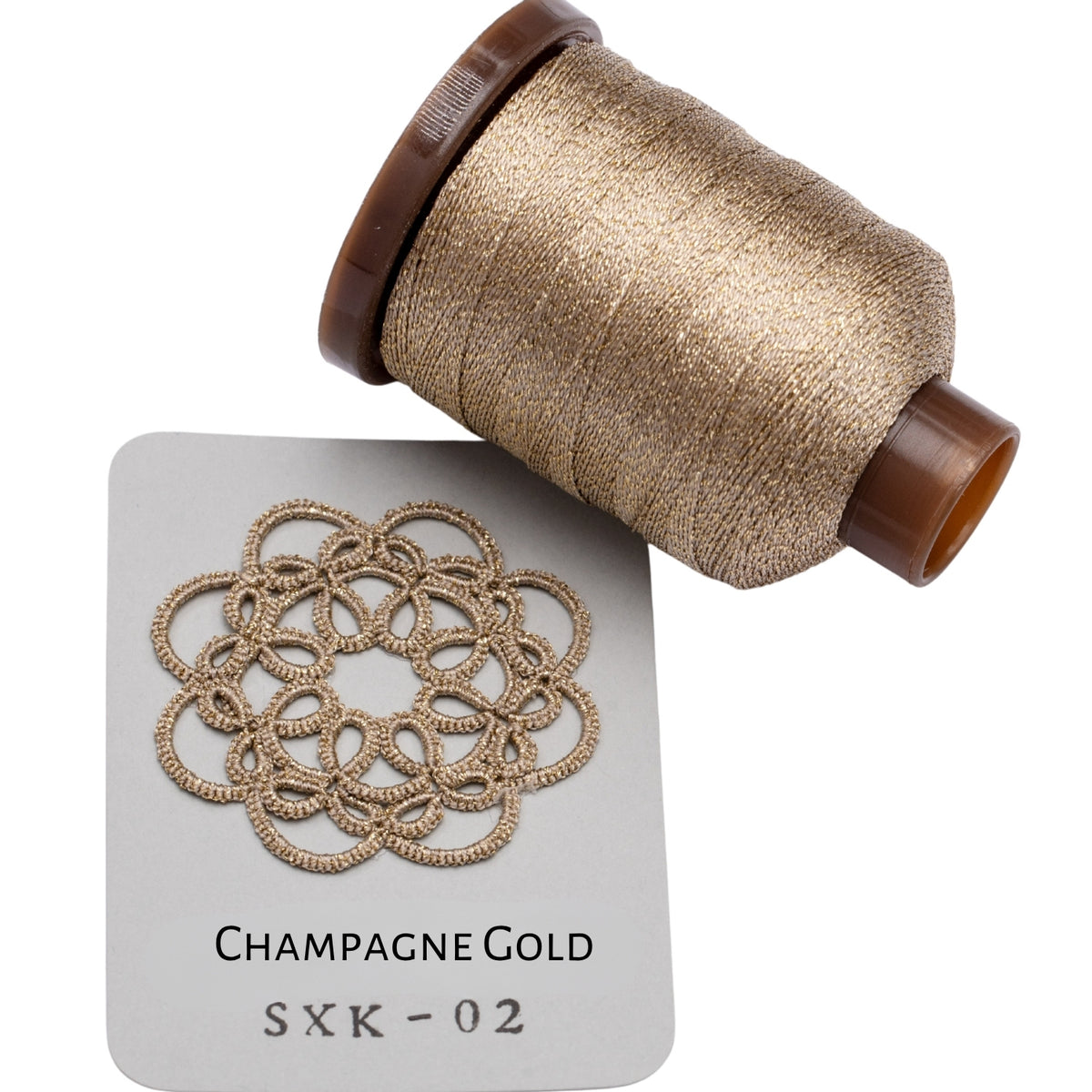 Hilo para Frivolité Champagne Gold (SXK-02)