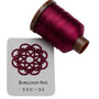 Hilo para Frivolité Burgundy Red (SXK-24)