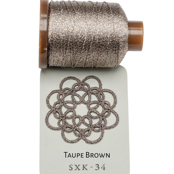 Hilo para Frivolité Taupe Brown (SXK-34)