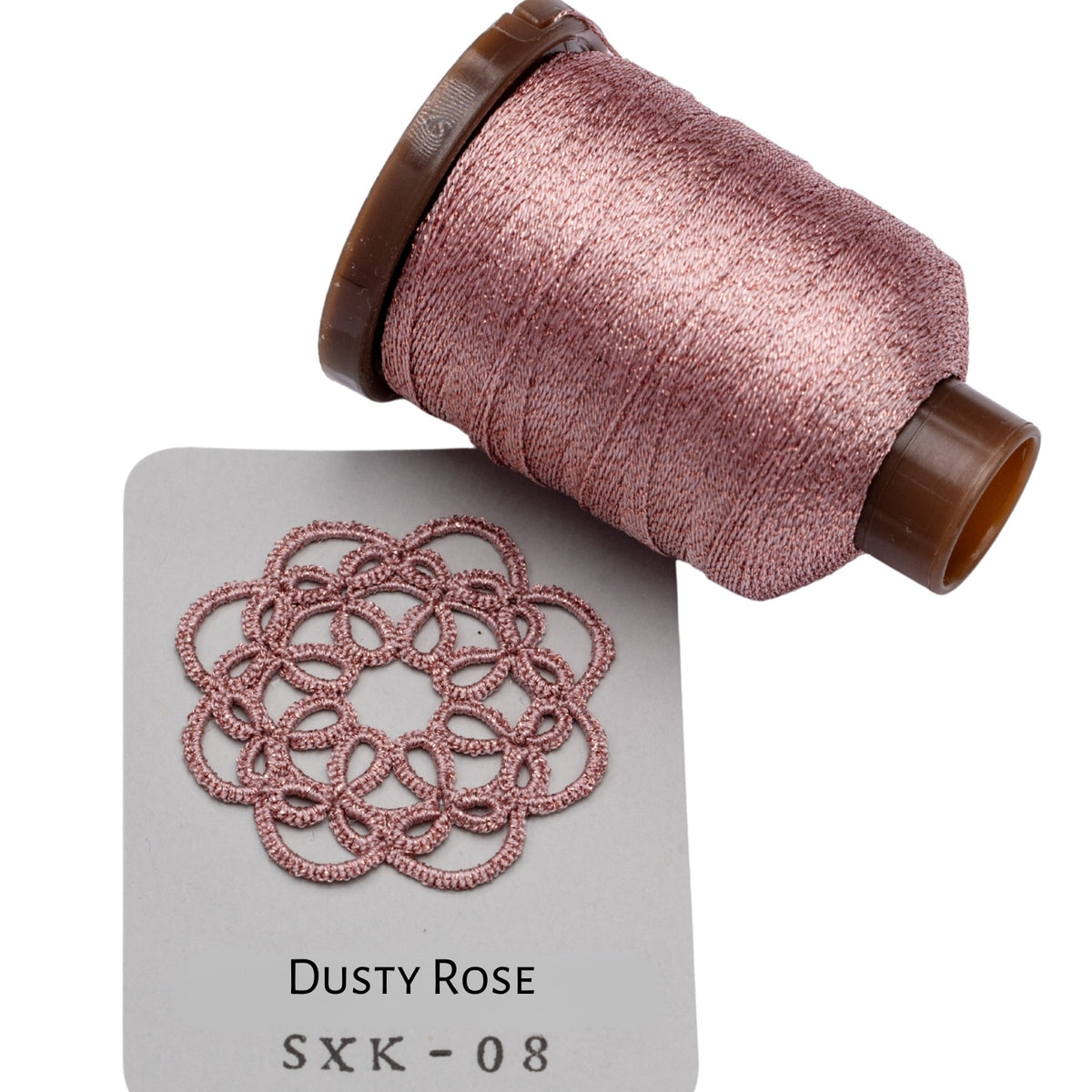 Hilo para Frivolité Dusty Rose (SXK-08)