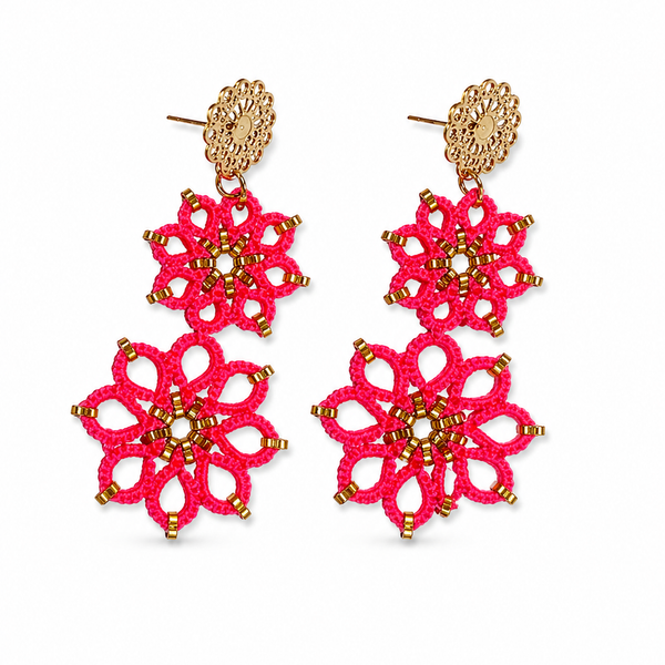 Maravilla Doble - Fucsia con dorado