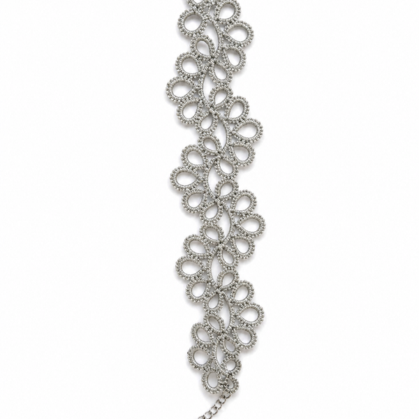 Pulsera Nubes - Plateado